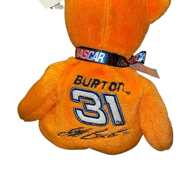 Ty Beanie Babies Plush Jeff Burton NASCAR 31 Cingular Stuffed Animal 9” Race NEW - Picture 9 of 13